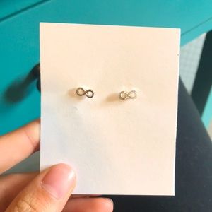 Silver Infinity Earrings!